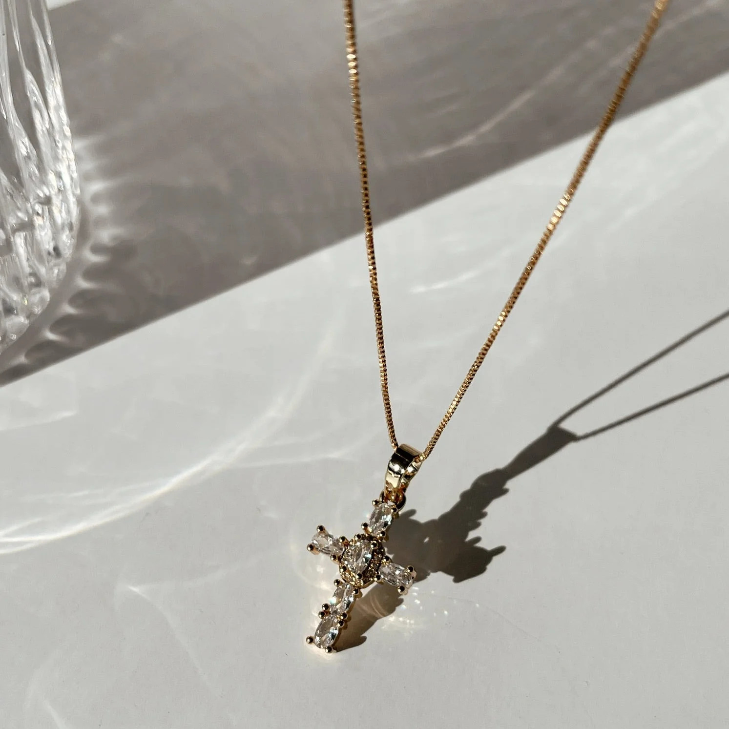 Hallelujah CZ Cross Necklace | Truly Blessed Jewels | Truly Blessed Jewels