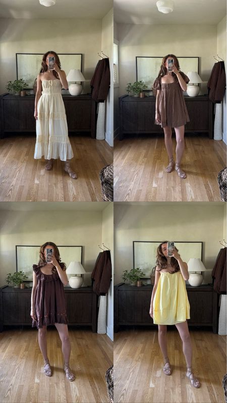 Free people dresses for 30A! Can’t decide which I should keep/return. I *think* I want to keep the maxi for a dinner res that I made but other than that idk!!! #freepeoplehaul

#LTKtravel #LTKSeasonal #LTKfindsunder100
