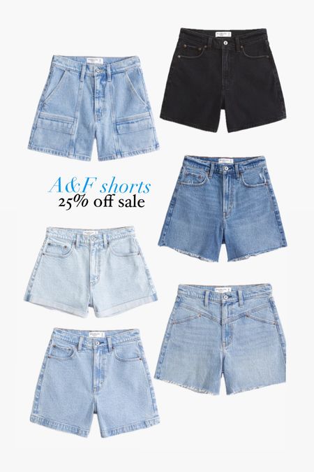 Abercrombie shorts sale!  25% off plus extra 15% off with code AFSHORTS 


#LTKFindsUnder50 #LTKSaleAlert