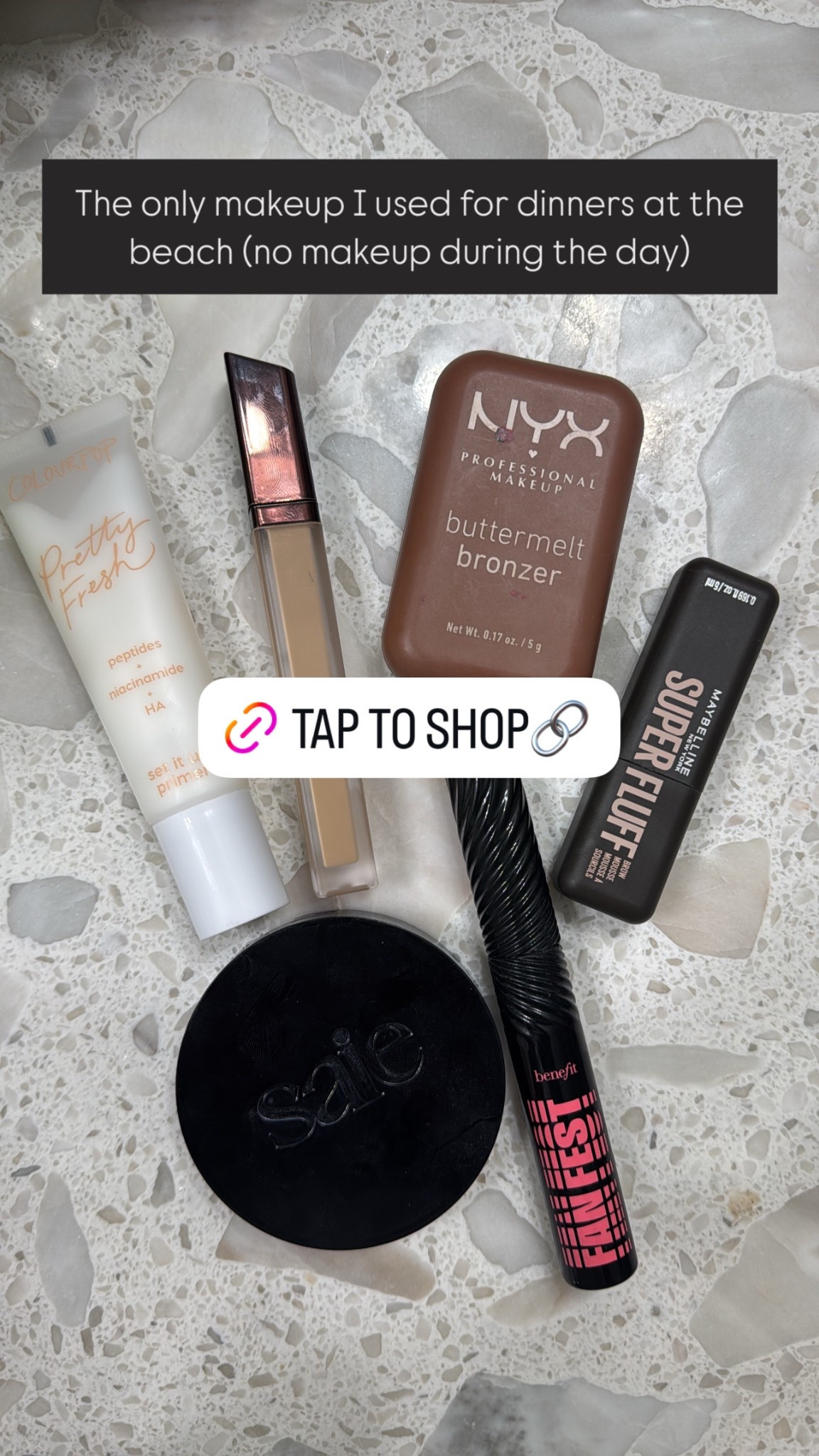 The only products I used while on vacation for my dinner makeup 

#LTKTravel #LTKBeauty #LTKSaleAlert