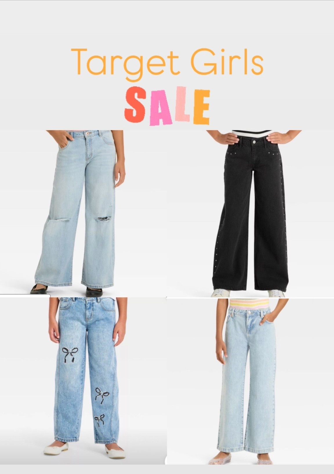 Target girls jeans sale #target #targetgirls 

#LTKGiftGuide #LTKSaleAlert #LTKKids