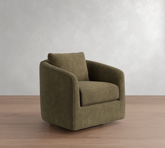 Remmy Swivel Chair | Pottery Barn (US)