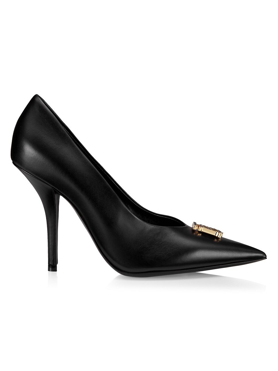 Ezra TB Leather Pumps | Saks Fifth Avenue
