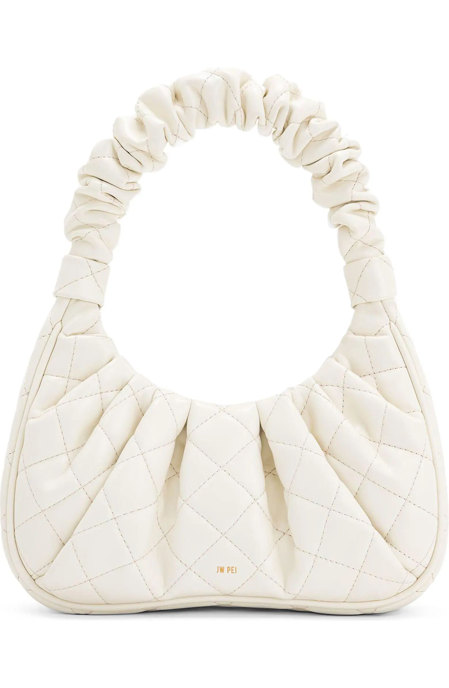 JW PEI Gabbi Rhombus Ruched Quilted Faux Leather Handbag | Nordstrom | Nordstrom