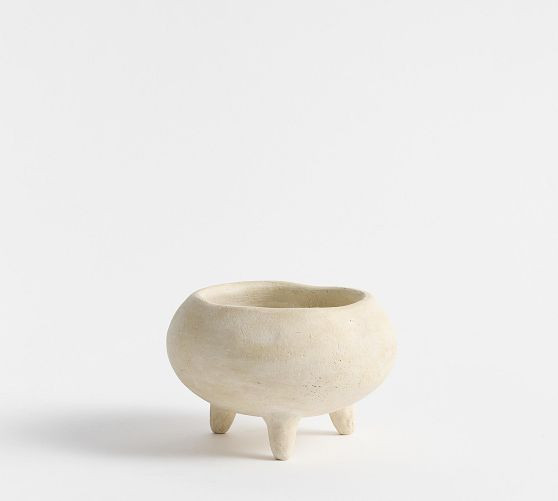 Ceramic Decorative Footed Bowl | Pottery Barn (US)