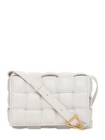 Bottega Veneta - Padded cassette leather bag - Chalk | Luisaviaroma | Luisaviaroma