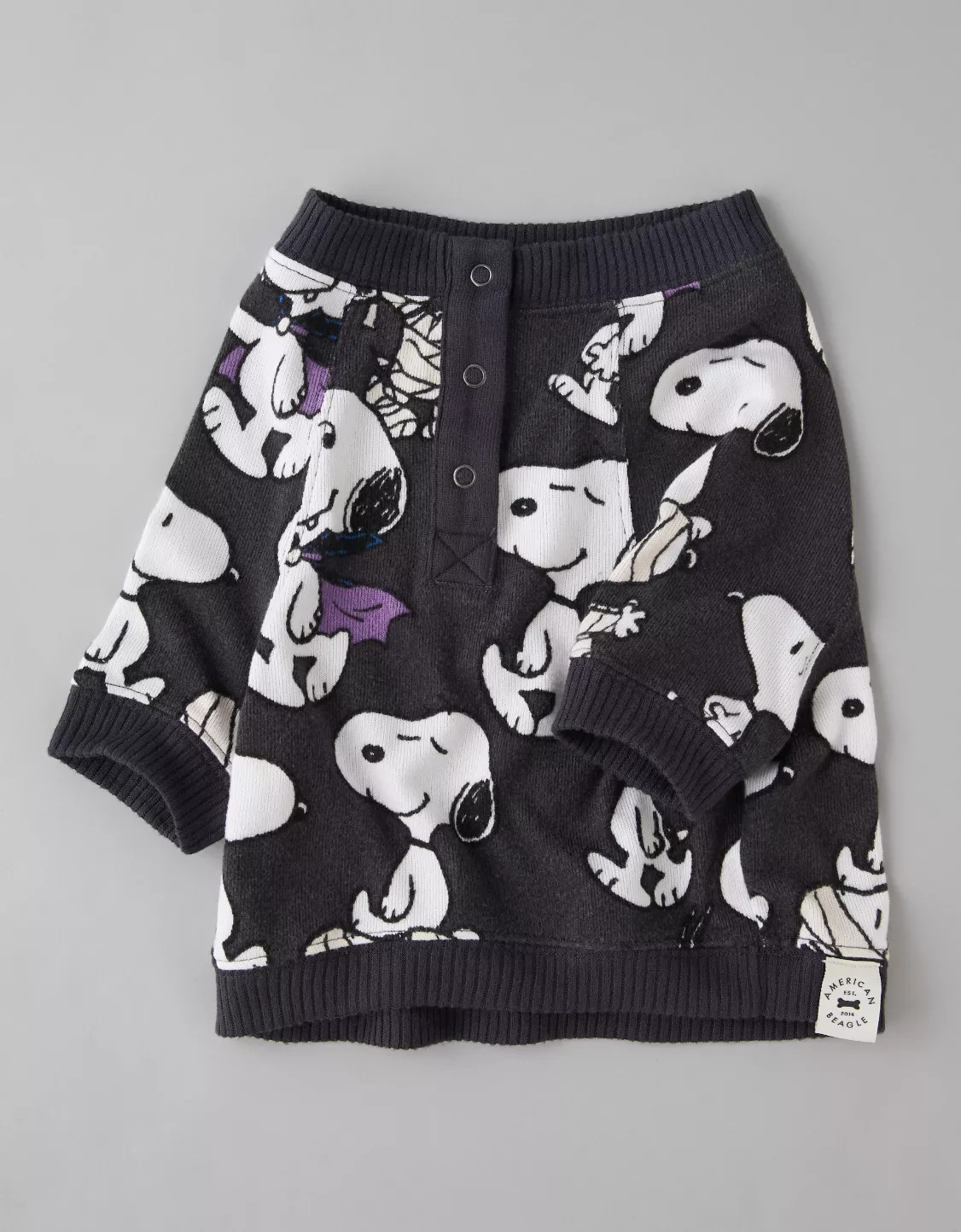 ABO Snoopy Spooky Plush Dog PJ Shirt | American Eagle Outfitters (US & CA)