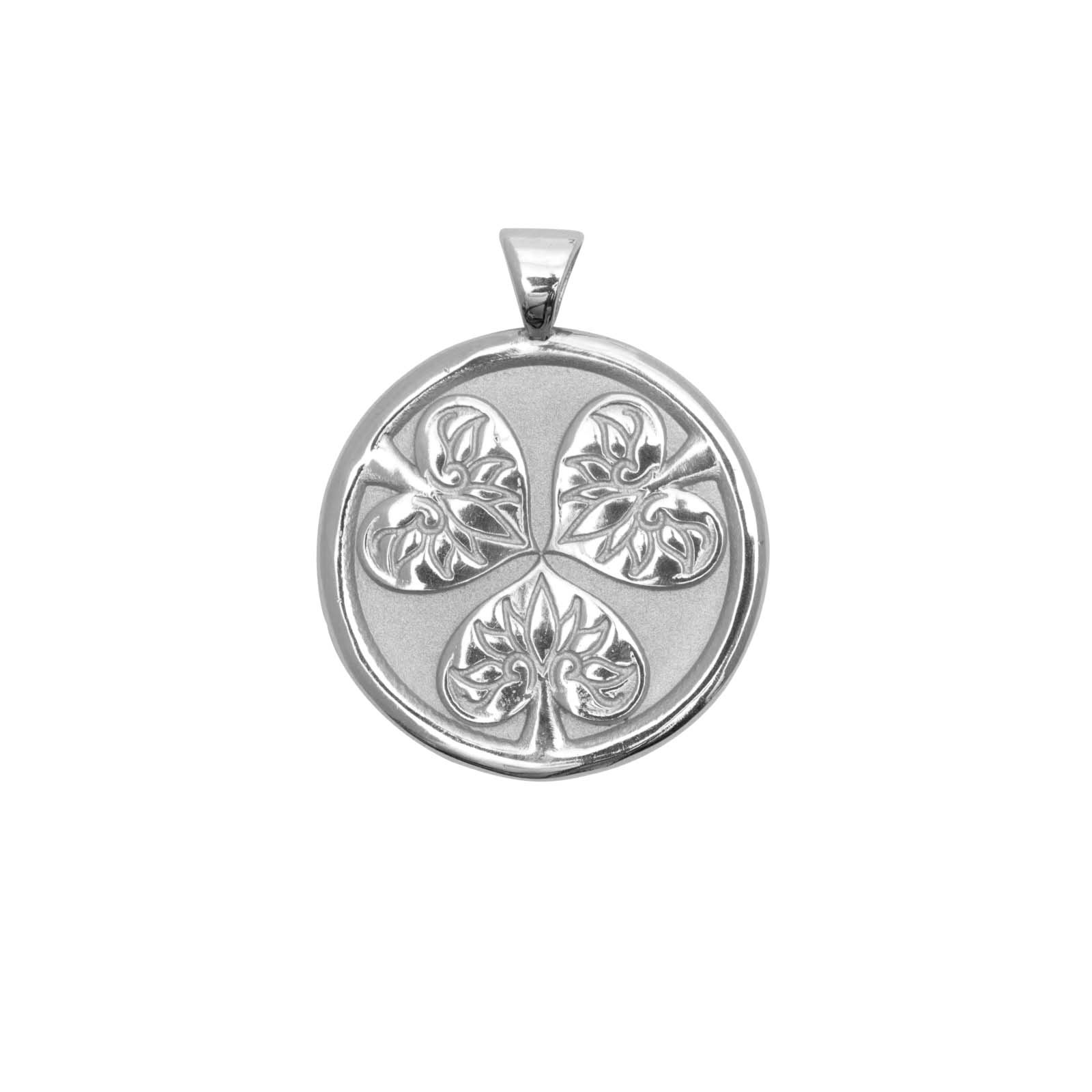 JOY JW Original Pendant Coin in Silver | Jane Win