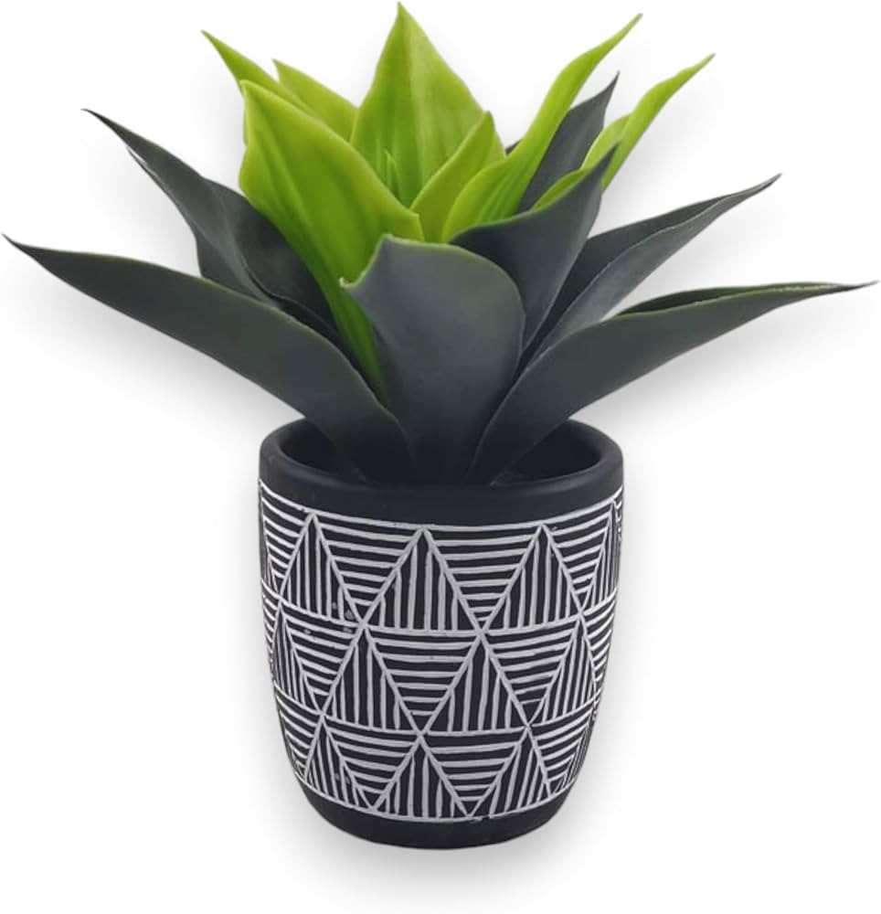 Derlily Artificial Plants Indoor for Office Decor, 11.9" Small Fake Plants Decor, Faux Potted Pla... | Amazon (US)
