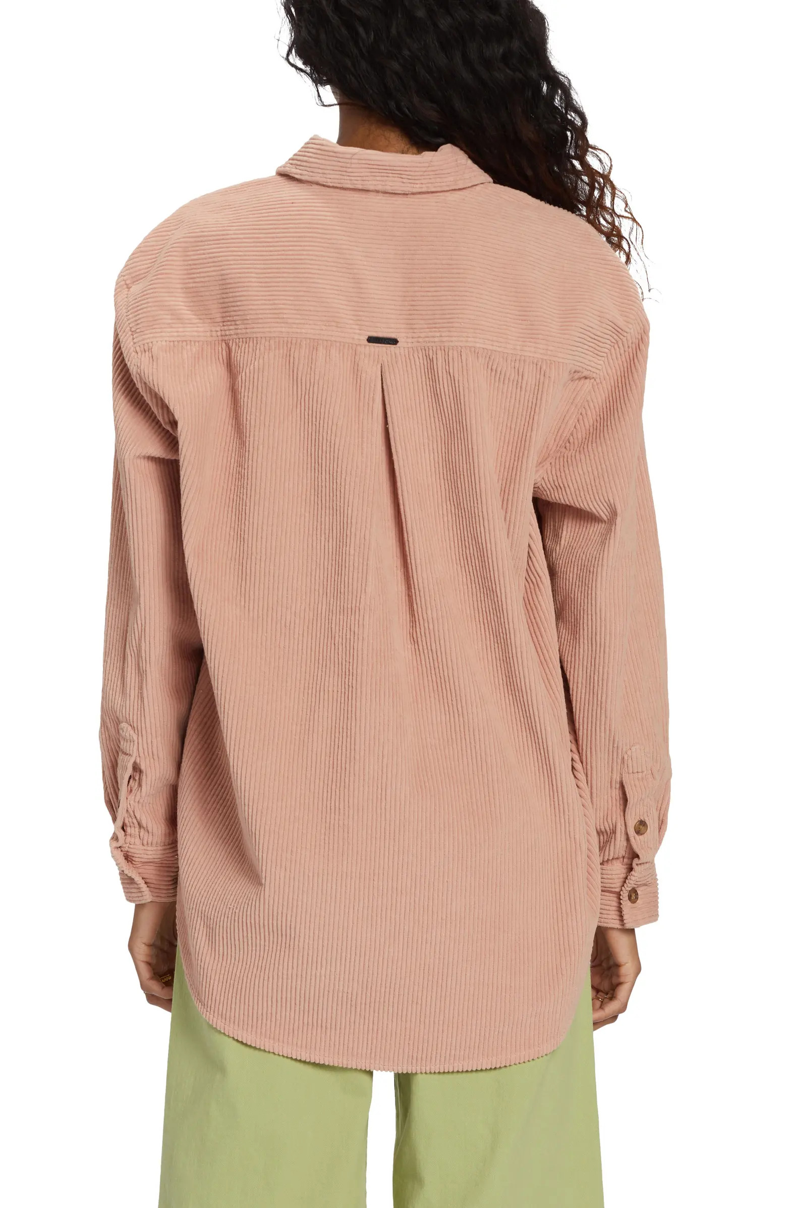 Always Golden Oversize Cotton Corduroy Shirt Jacket | Nordstrom
