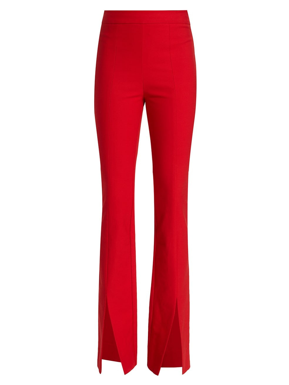 Lucia Stretch Slit-Front Flare Pants | Saks Fifth Avenue