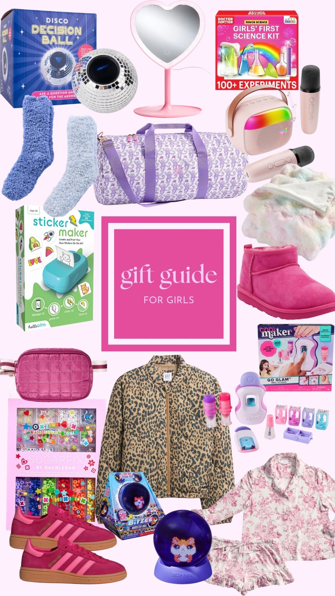 My favorite gift ideas for elementary aged girls. How cute is this duffle bag?! Especially loving all the fun craft and beading kits! 

#LTKGiftGuide #LTKKids #LTKHoliday