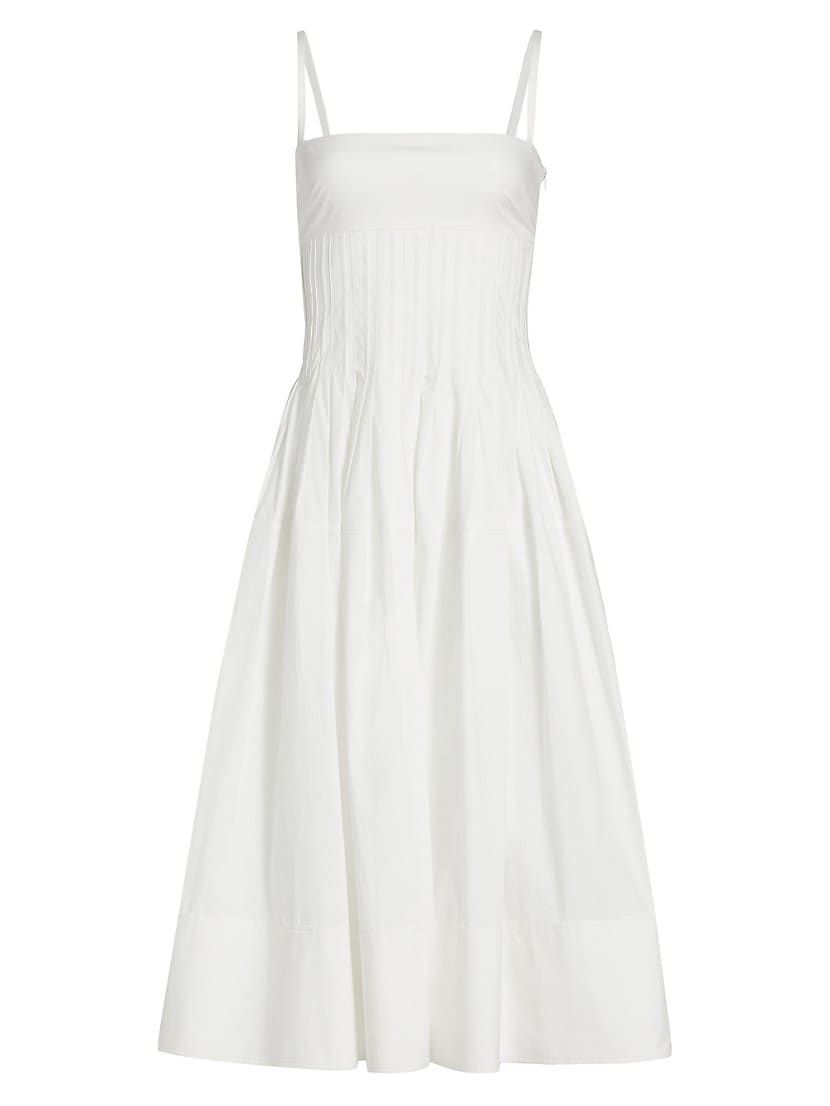 Sleeveless Corset Midi-Dress | Saks Fifth Avenue