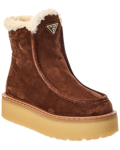 Suede & Shearling Bootie | Gilt & Gilt City