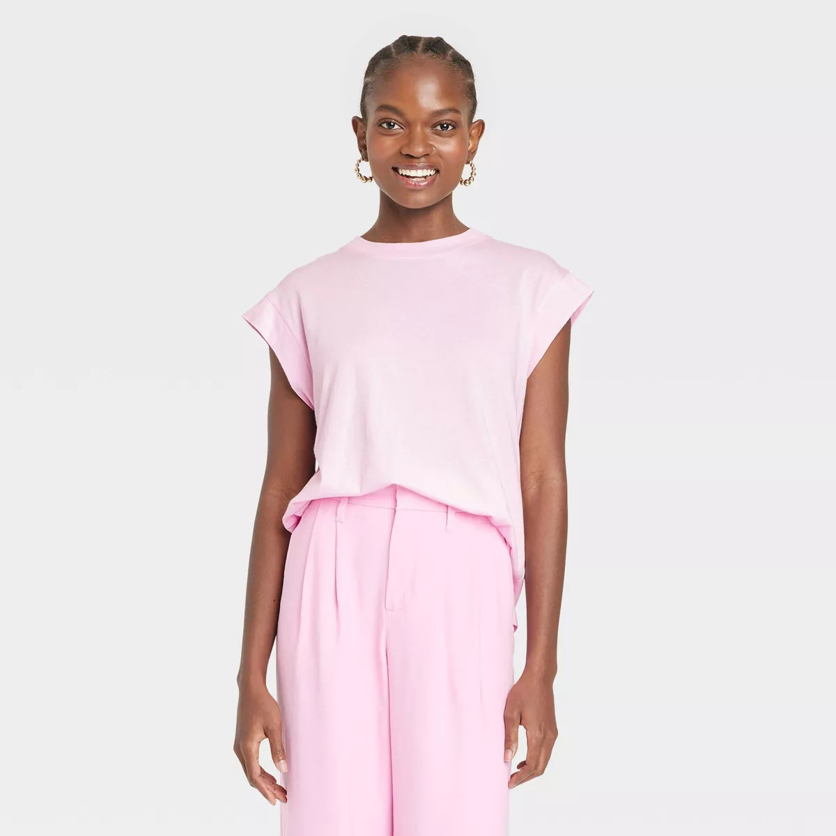 Women's Extended Shoulder T-Shirt - A New Day™ | Target