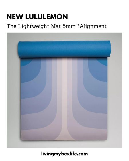 New lululemon Lightweight Mat 5mm *Alignment 

Yoga mat, yoga class, gym outfit, Pilates, at home workout 

#LTKActive #LTKU #LTKFitness