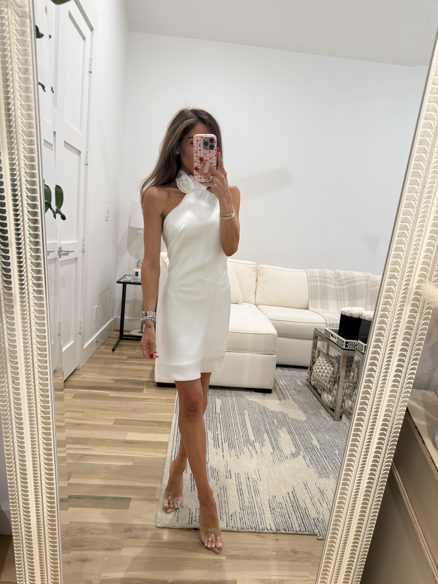 Bridal white dress vacation dress 

#LTKPetite #LTKootd