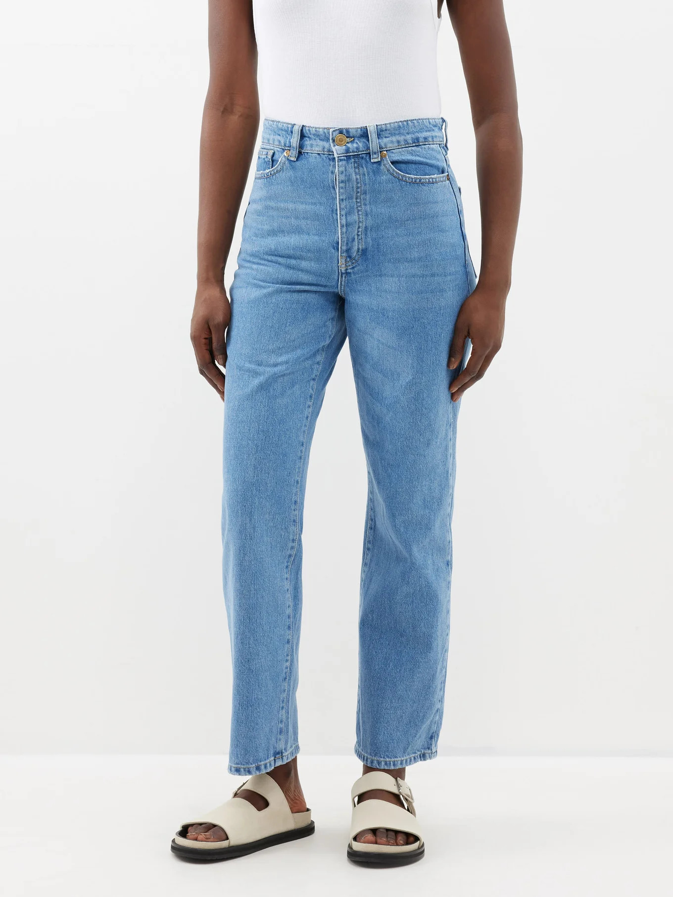 Milium straight-leg jeans | Matches (UK)