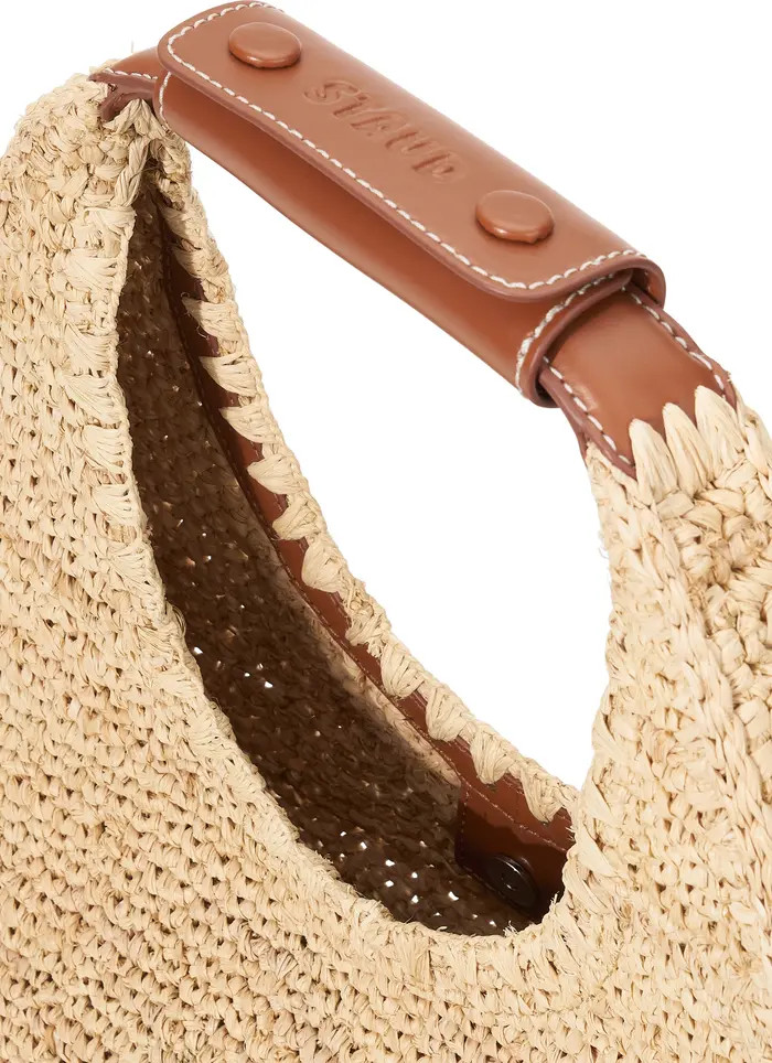 Moon Raffia Tote | Nordstrom