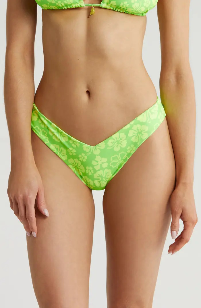 Kulani Kinis Strappy Cheeky Bikini Bottoms | Nordstrom | Nordstrom