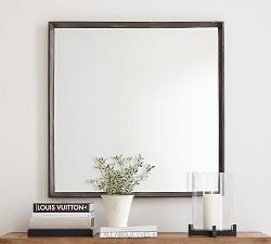 Brooks Cross Bar Hurricane Candle Holder | Pottery Barn (US)