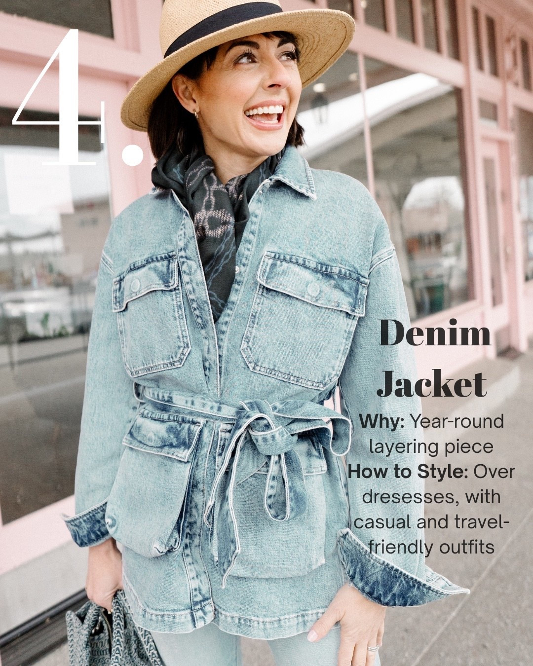 14 Wardrobe Essentials
Every Woman Over 40
Should Have in Her Closet Visit Closetchoreography.com
Enter your email & subscribe to style then get:
• High + low brand options for every piece
• Picks for your style and body type
• Capsule wardrobe checklists
• Outfit formulas using these essentials
