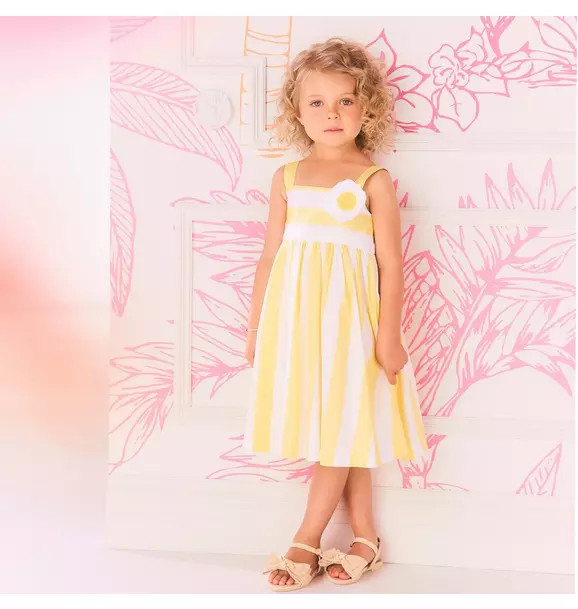 Serena Williams x Janie and Jack Stripe Spin Dress | Janie and Jack