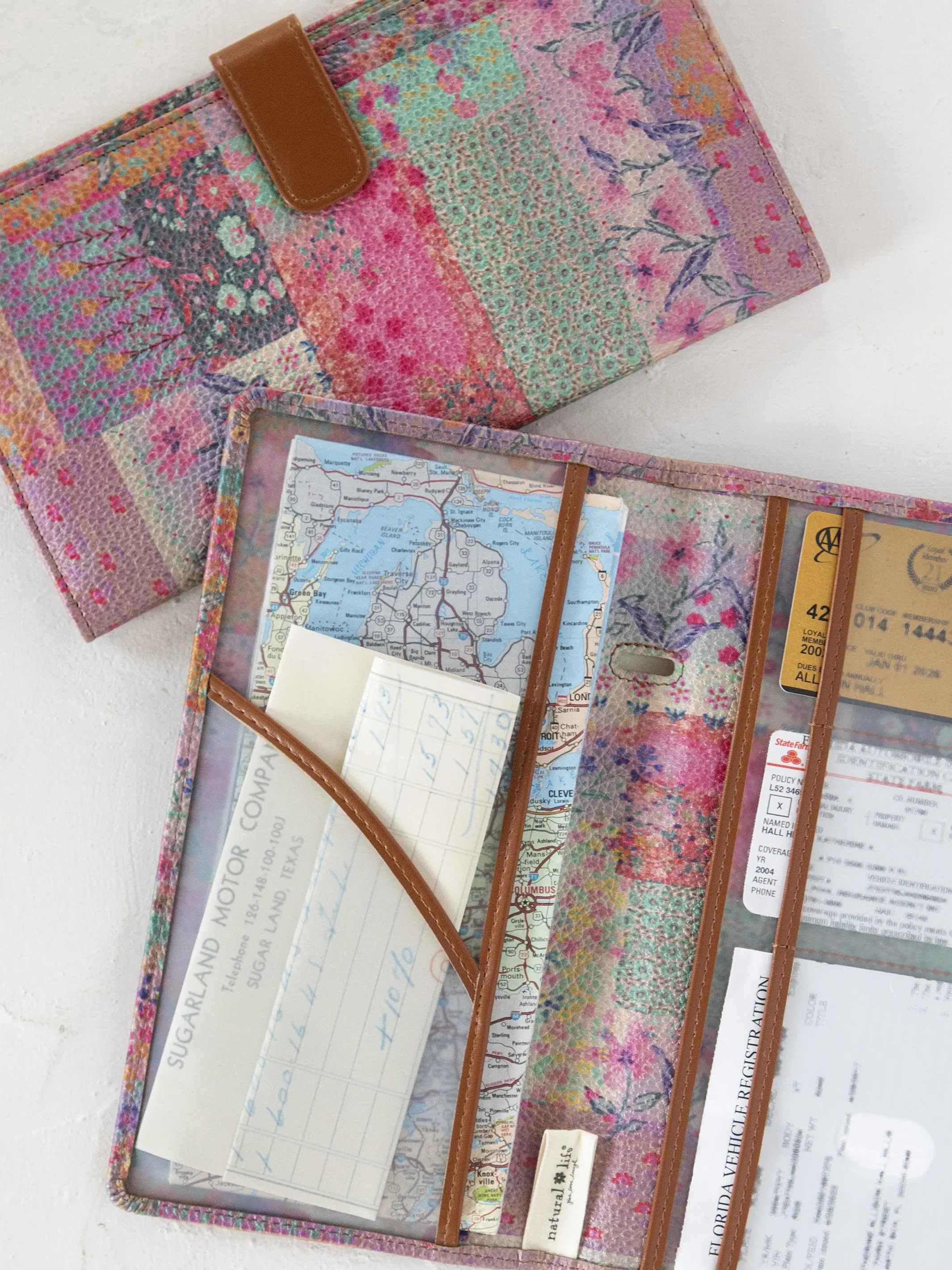Car Document Holder | Natural Life