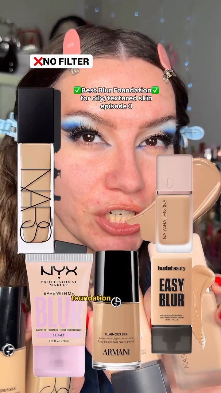 ✅BEST BLUR FOUNDATION✅ for oily/textured skin 🤍 
Episode 3 - @narsissist Natural Matte Longwear Foundation shade Santa Fe🤍

#bestfoundation #foundation #narsfoundation #oilyskin #makeupreviews