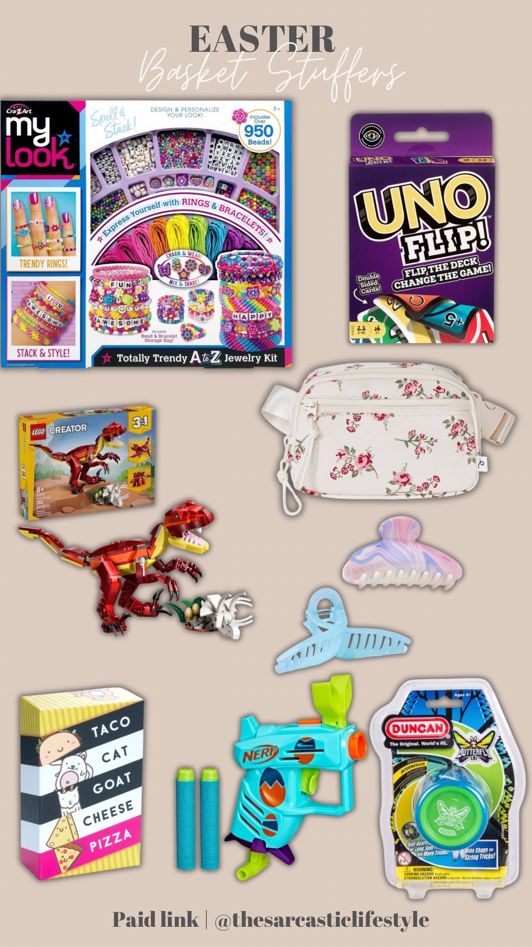 Easter basket stuffers!

#EasterBasket #EasterBasketStuffers #EasterFinds #EasterGifts #EasterIdeas #EasterForKids #SpringSurprises #BasketInspo #EasterShopping #MomLifeFinds #HolidayPrep #KidsEaster #Easter2026 #SpringCelebration #SeasonalFun

#LTKKids #LTKspringtrends #LTKspring