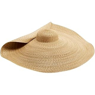 Kitt Fashion Womens Straw Hat, Large Sun Hat Beach Anti-UV Sun Protection Foldable Straw Cap Cove... | Amazon (US)