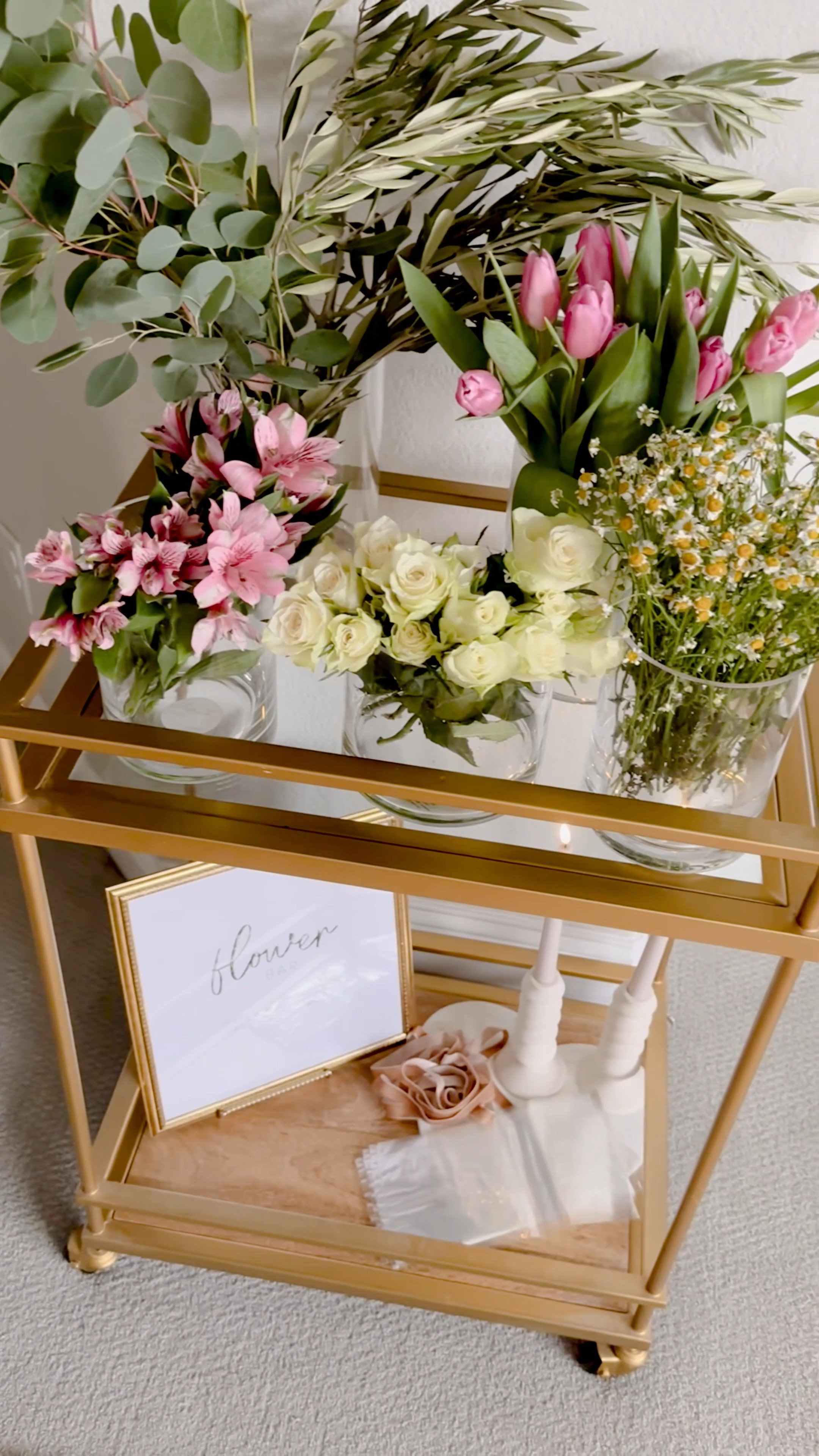 Valentine’s Day / Galentine’s Day Flower Bar