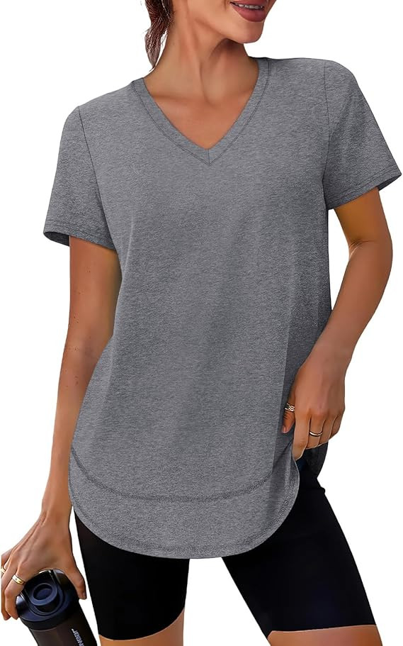 XIEERDUO Womens Workout Tops Short Sleeve Shirts Sun Protection UPF 50+ Quick Dry Outfits for Hik... | Amazon (US)