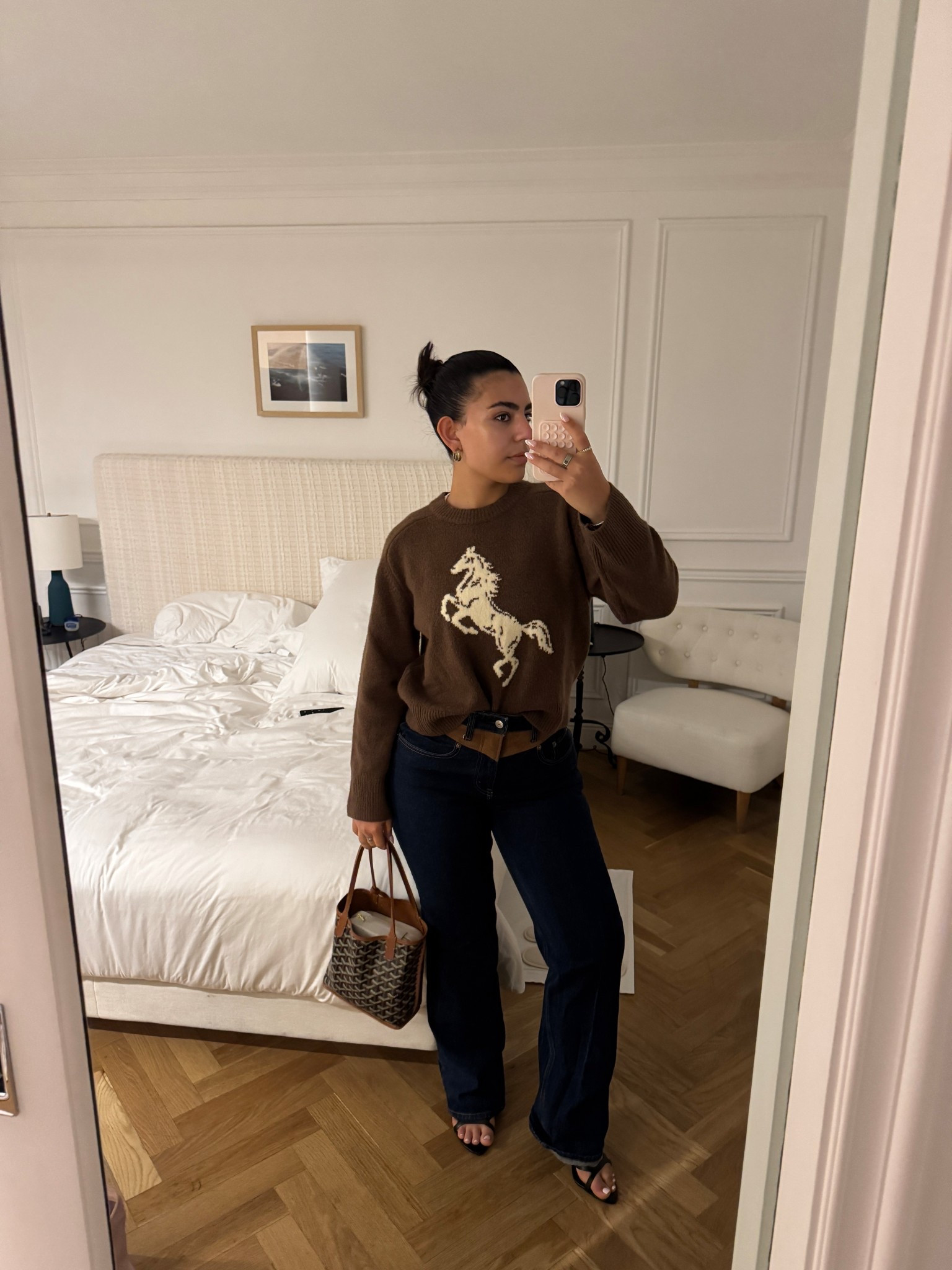 Top: XS 
Bottoms: 27

#LTKSeasonal #LTKStyleTip #LTKWorkwear