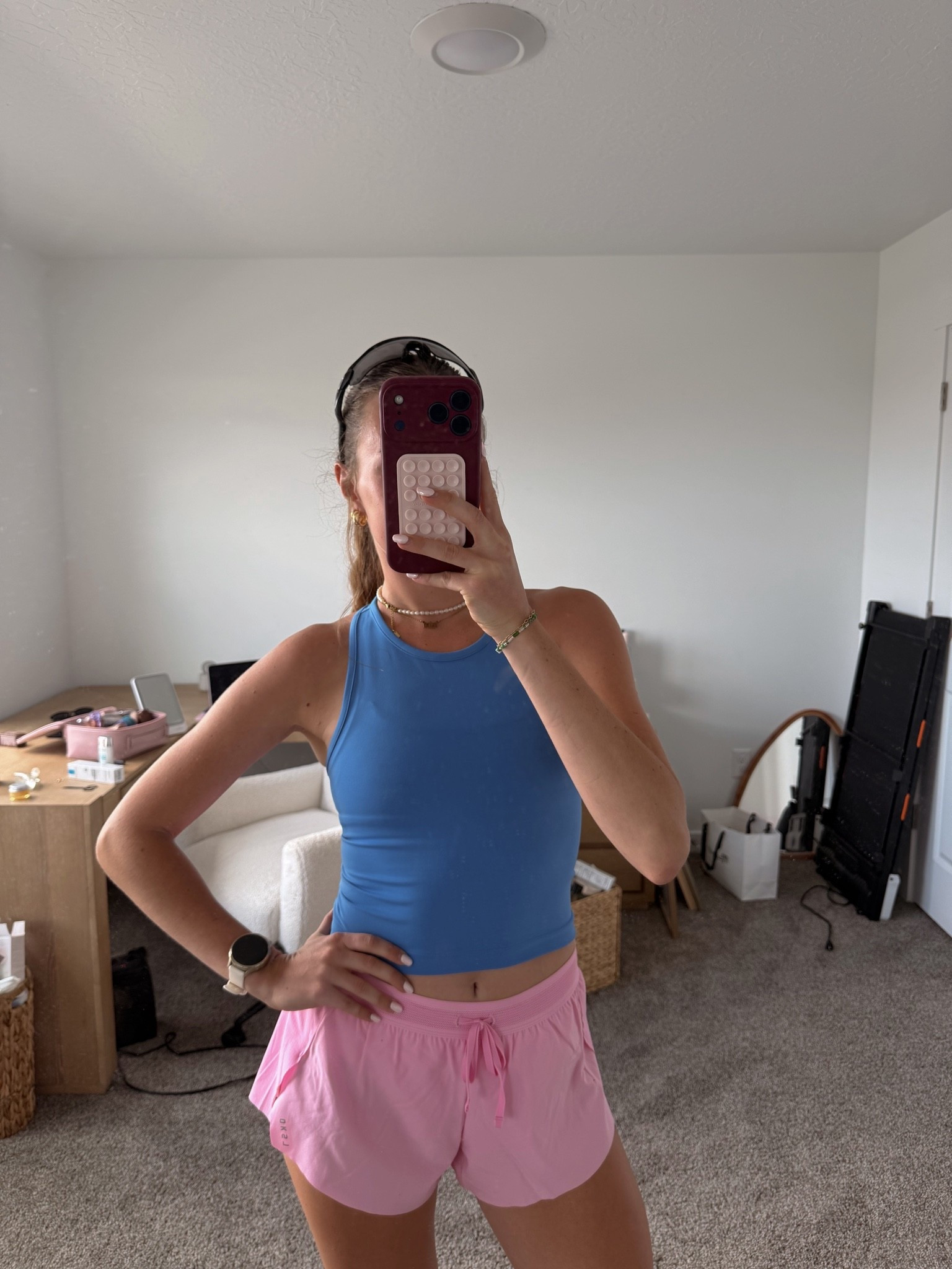 whole fit is LSKD and these shorts just dropped! use code “nicosheri” for 15% off at check out!