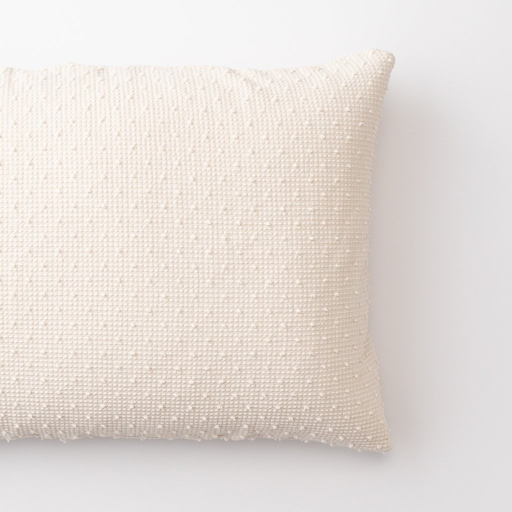 Popcorn Dot Pillow Sham - Natural | Schoolhouse