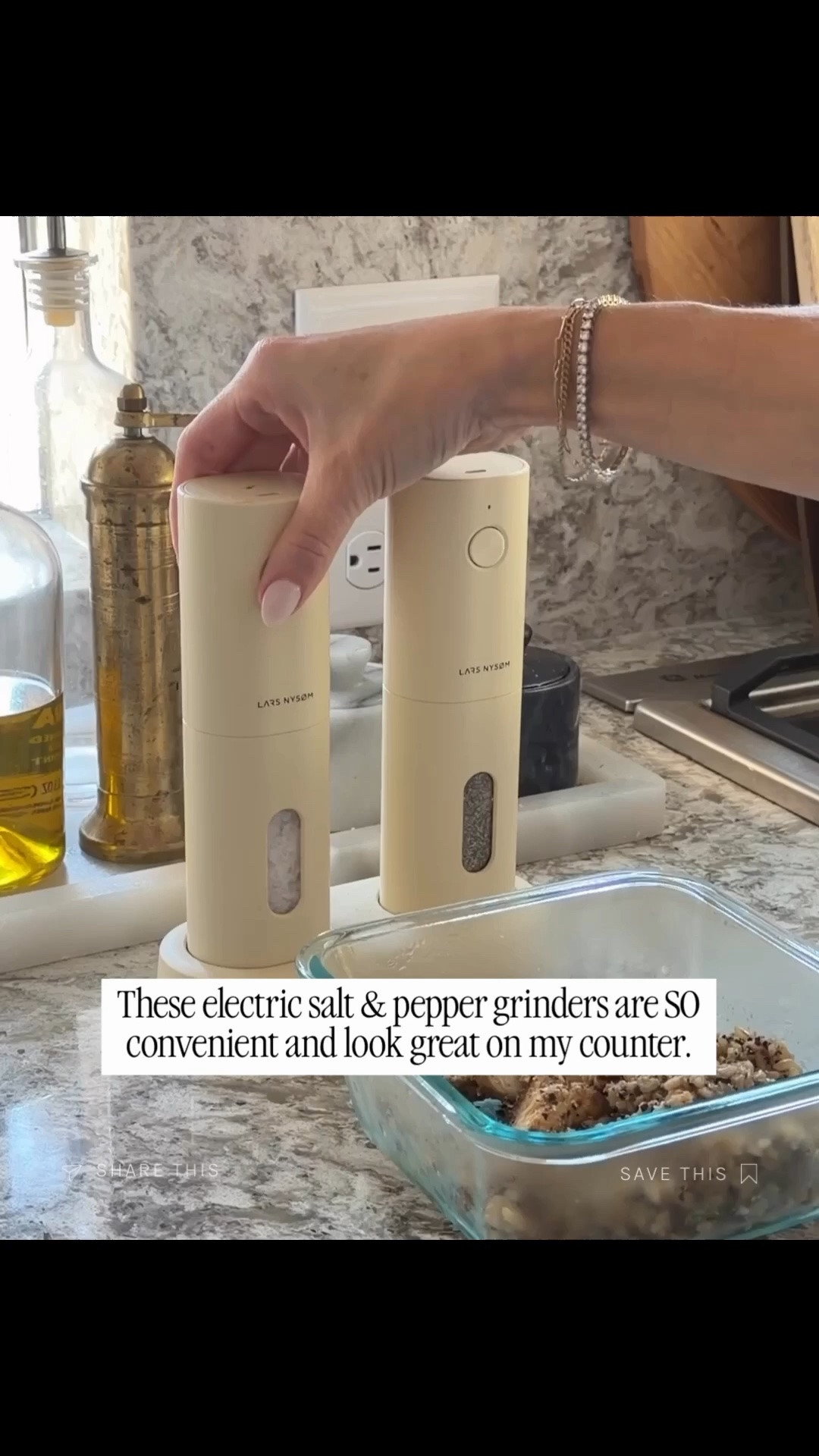 Love these electric salt and pepper shakers!

#LTKHome