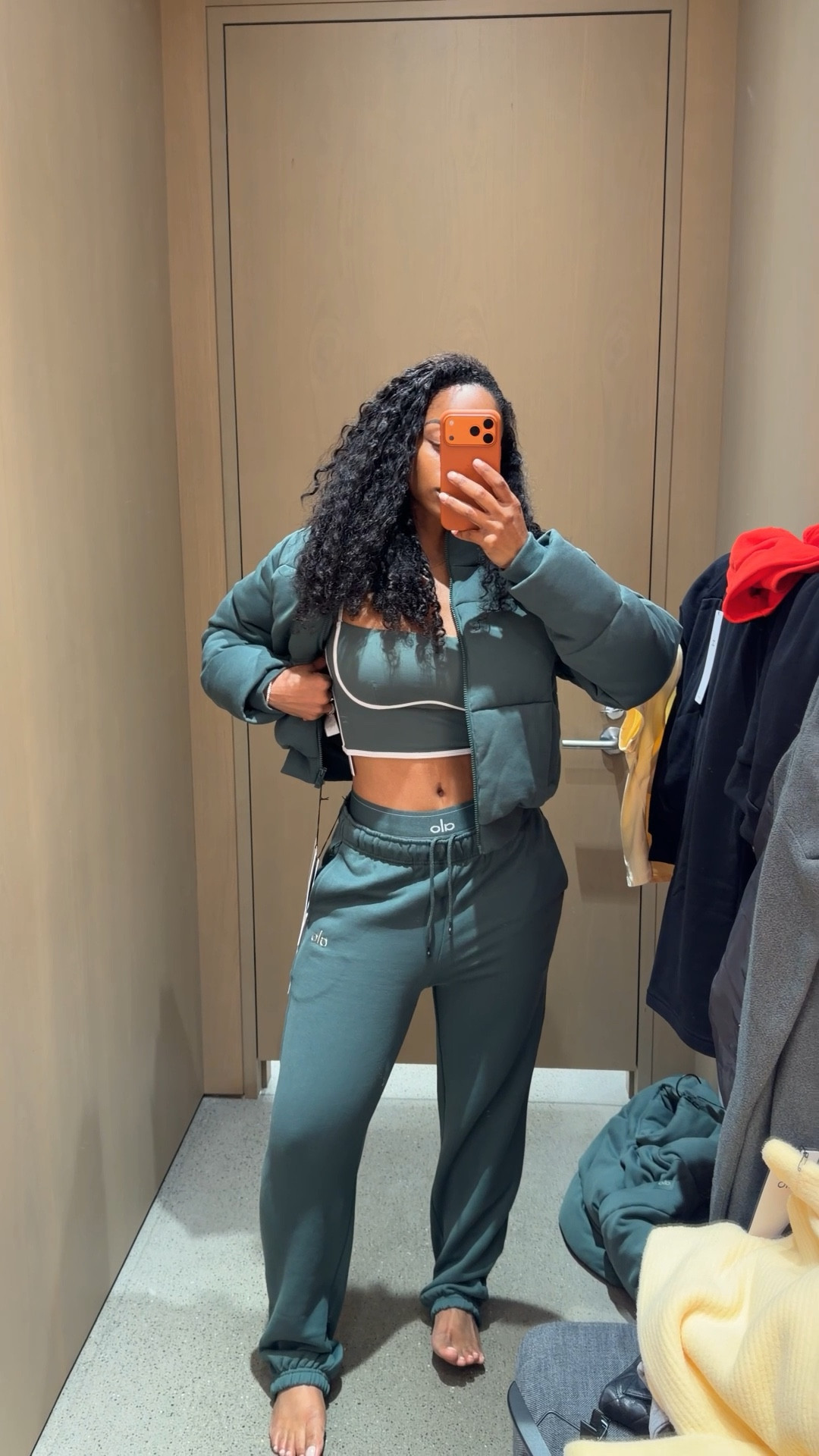 I found the cutest clover green set with this matching puffer at ALO!😍

#LTKgrwm #LTKootd