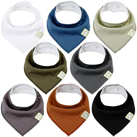 Organic Baby Bandana Drool Bibs – Stylish Unisex Bandana Bibs by KeaBabies - Super Absorbent Bandana | Amazon (US)