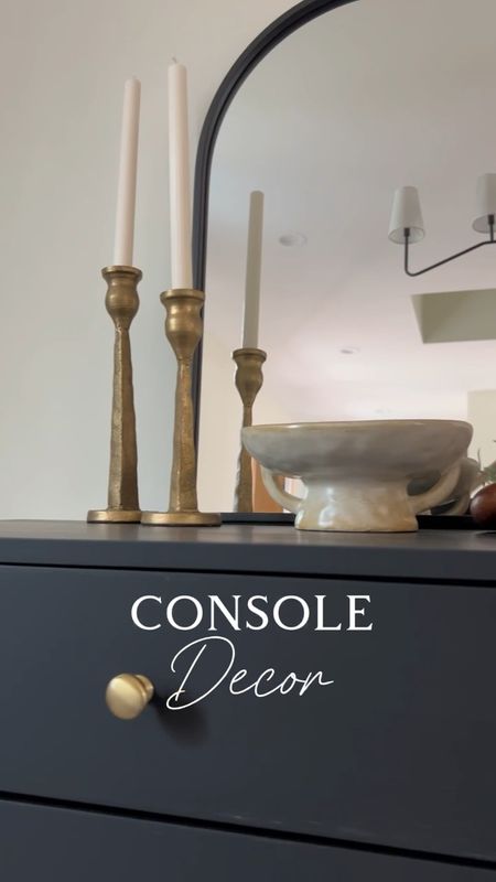 console table styling, console table decor, sideboard decorated, sideboard styling (4/6)

#LTKstyletip #LTKhome #LTKVideo