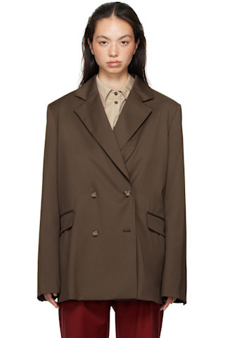 Brown Donau Blazer | SSENSE