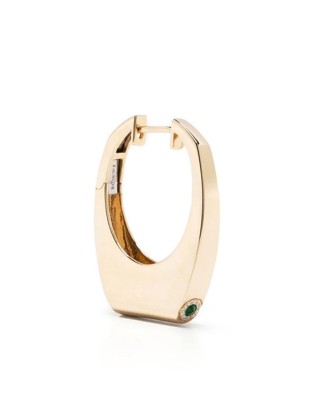 Grace diamond hoop earring | Farfetch Global