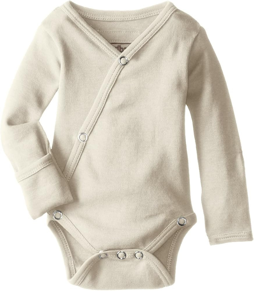 baby-girls Unisex Baby Organic Kimono Bodysuit | Amazon (US)