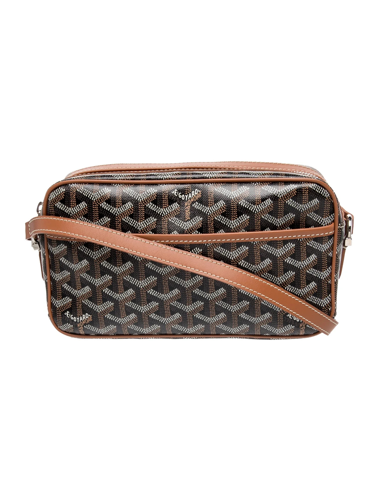 Goyard Goyardine Sac Capvert Small - Brown Crossbody Bags, Handbags - GOY53626 | The RealReal | The RealReal