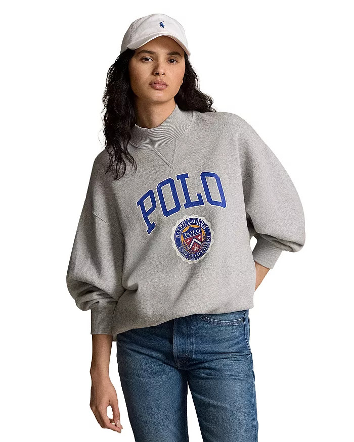 Ralph Lauren Lauren Ralph Lauren Logo Crest Sweatshirt Women - Bloomingdale's | Bloomingdale's (US)