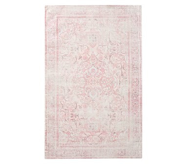 Monique Lhuillier Floral Antique Rug | Pottery Barn Kids