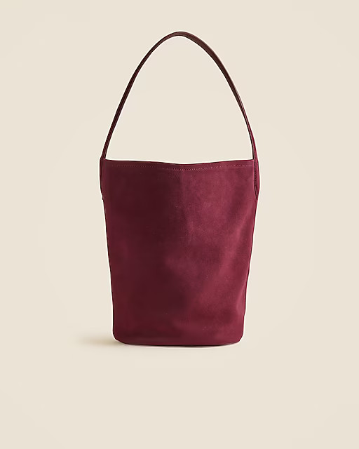 Berkeley bucket bag in suede | J. Crew US