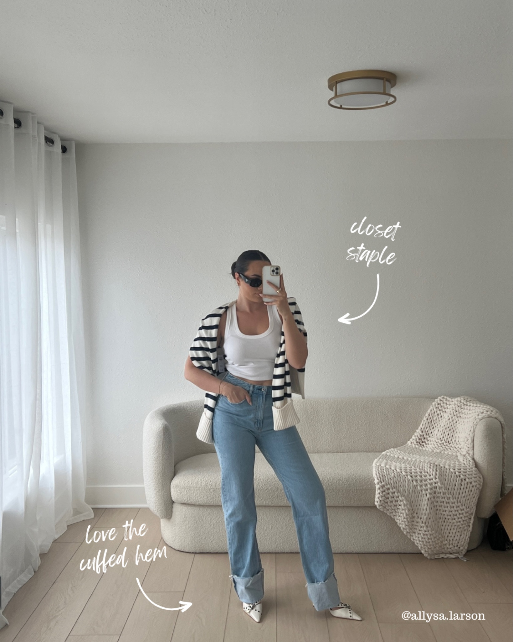 Abercrombie denim, Abercrombie sale, jeans, cuffed jeans, wide leg jeans, neutral outfit 

#LTKxAF #LTKStyleTip #LTKSaleAlert