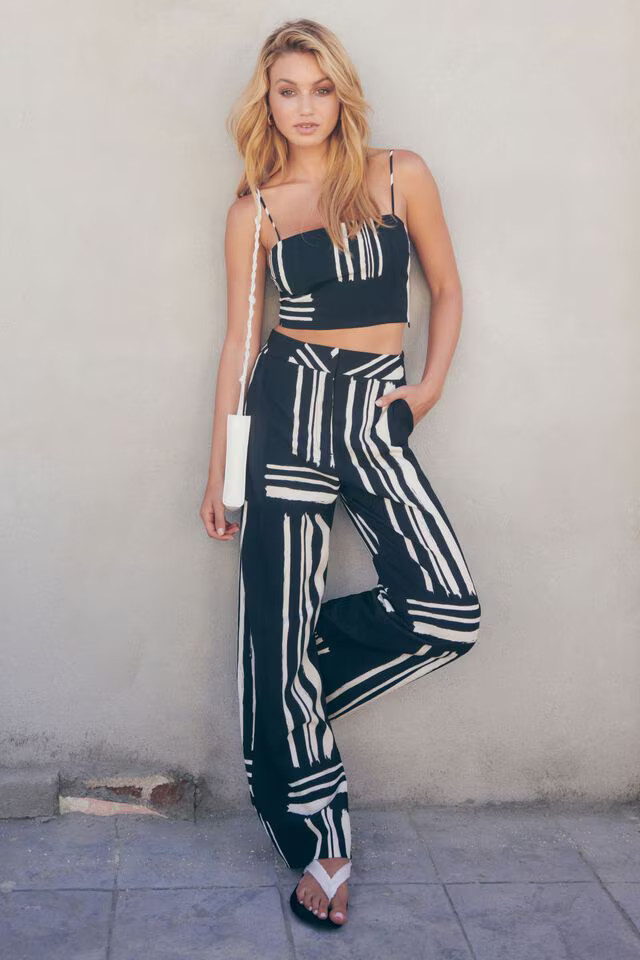 Yasmin Straight Leg Pants | Dynamite Clothing