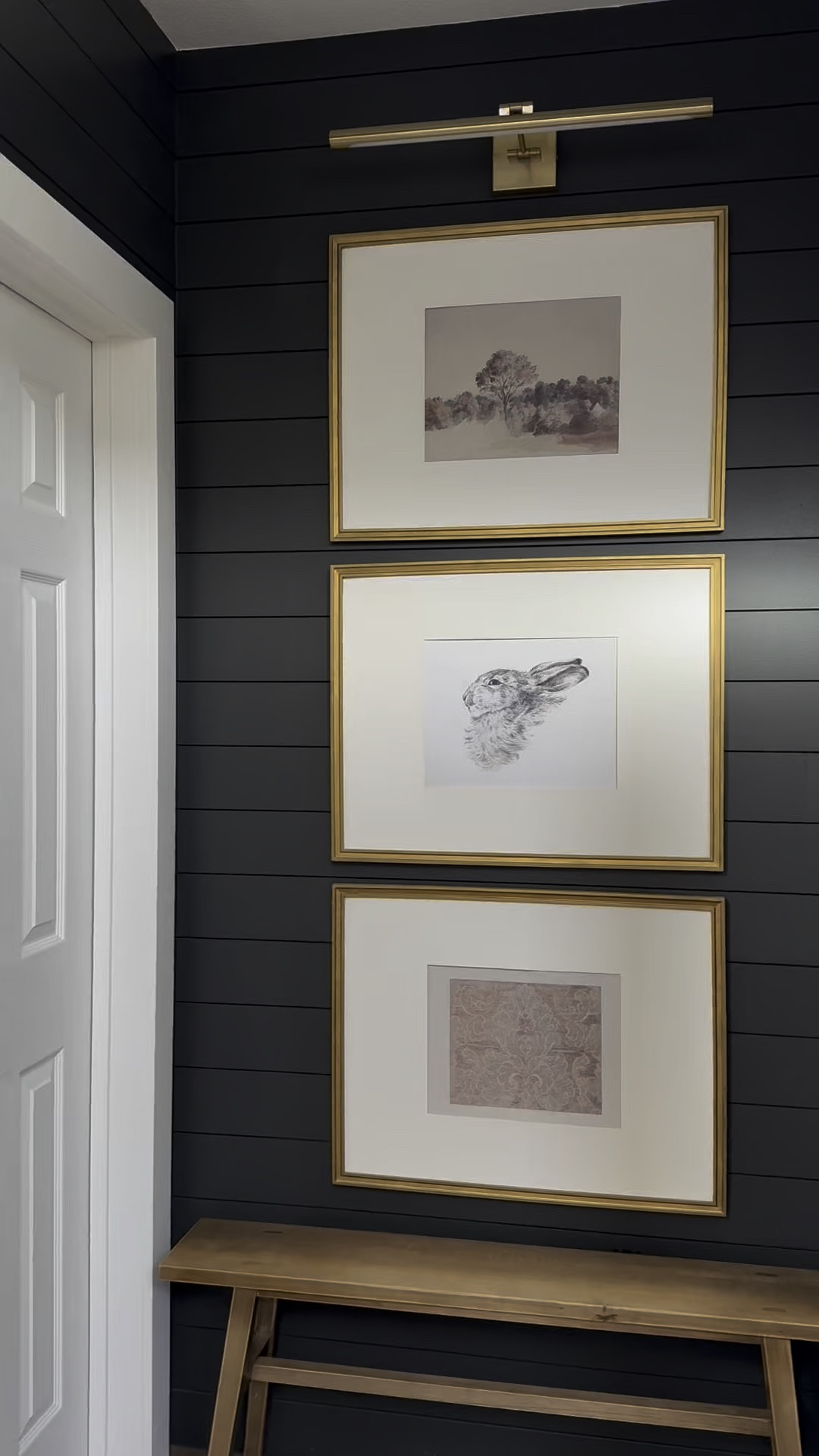 This hallway leads to my primary bedroom. I love to change the prints out seasonally 🐇

Picture frames
Digital art
Spring decor 
Easter decor 

#LTKFindsUnder50 #LTKFindsUnder100 #LTKHome